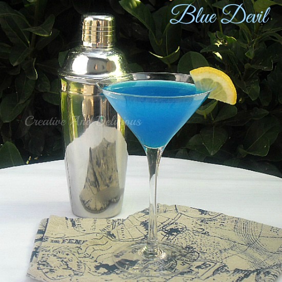 Blue Devil Cocktail