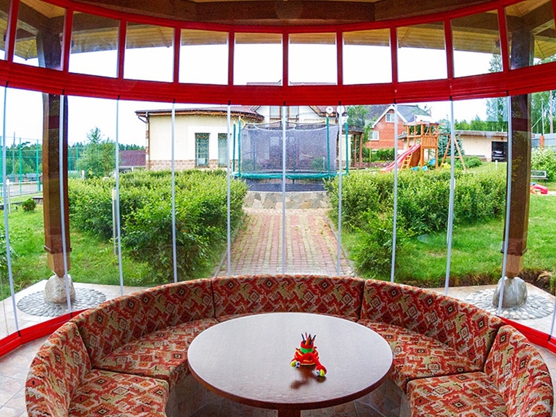 Oval Cam Balkon Sistemi