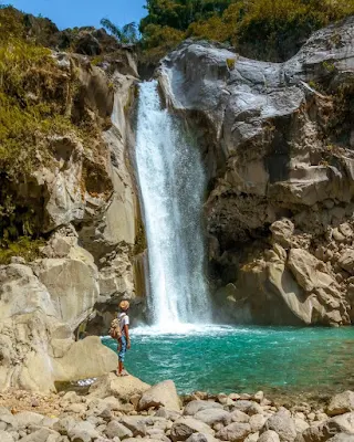 Mangku Sakti waterfall Sembalun Mount Rinjani