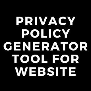 Privacy Policy Generator Tool For WebSite