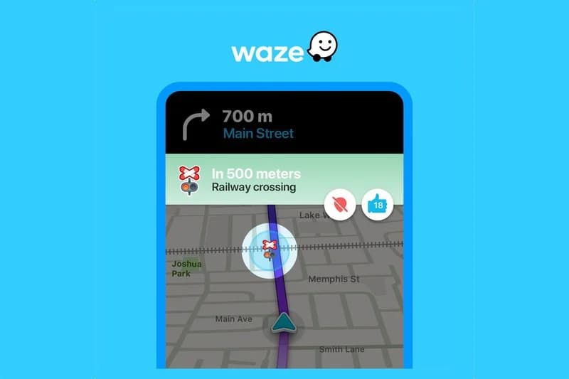 Waze com alerta de passagens de nível em Portugal Aberto até de Madrugada