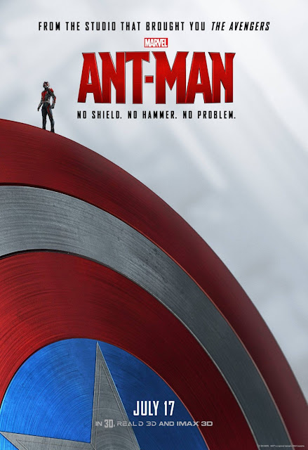Ant-Man & The Avengers “No Shield. No Hammer. No Problem.” Teaser Movie Poster Series - Captain America