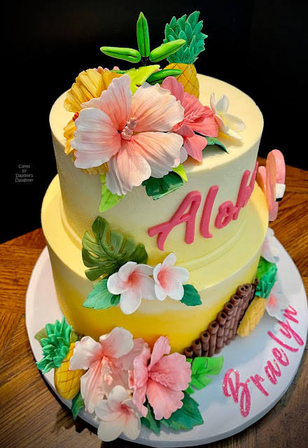 The Bake More: Tropical Luau Cake