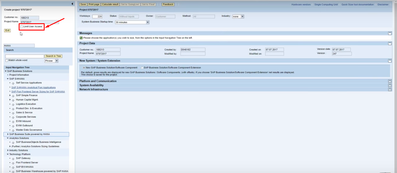SAP BASIS MADE EASY: SAP HANA database sizing with quick sizer