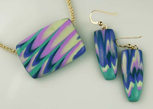 Kristie Foss Creations: Ripple Blade Mokume Gane