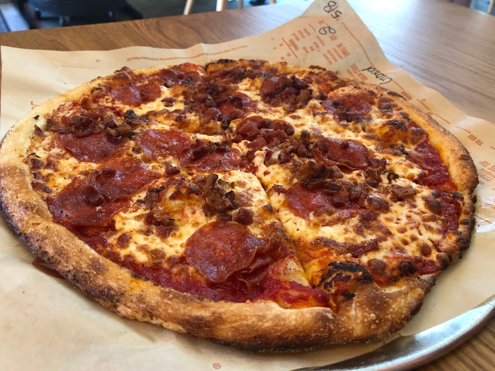 Teena in Toronto Blaze Pizza, Toronto, ON (John Street)