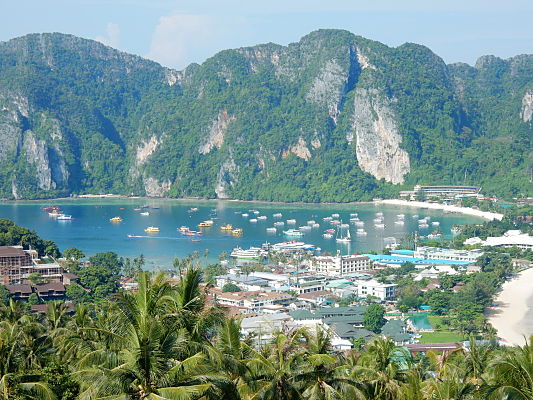 praia ton sai phi phi praia ton sai phi phi