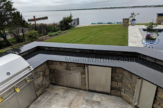 outdoor kitchen countertop