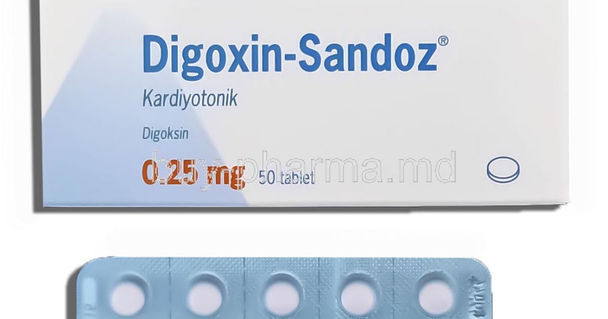 DIGOXINE (Coragoxine®, Lanoxin®...) LA NOTICE DES