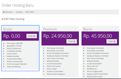Cara mendaftar di IdHostinger Membuat akun gratis di idhostinger