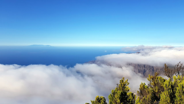 Isla de La Palma desde Pico Malpaso - El Hierro