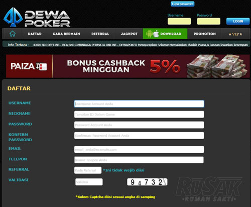 Cara Mendaftar dan Menang di Dewapoker