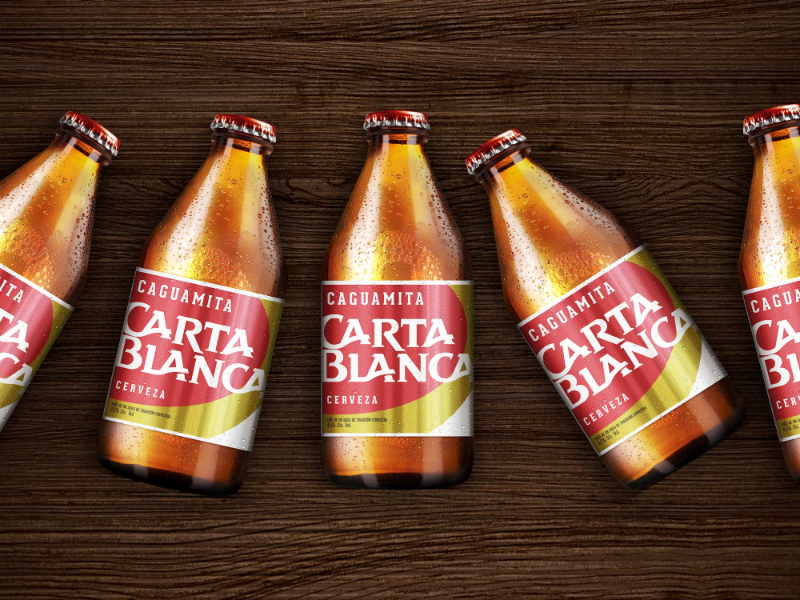 Carta Blanca Caguamita Packaging Of The World