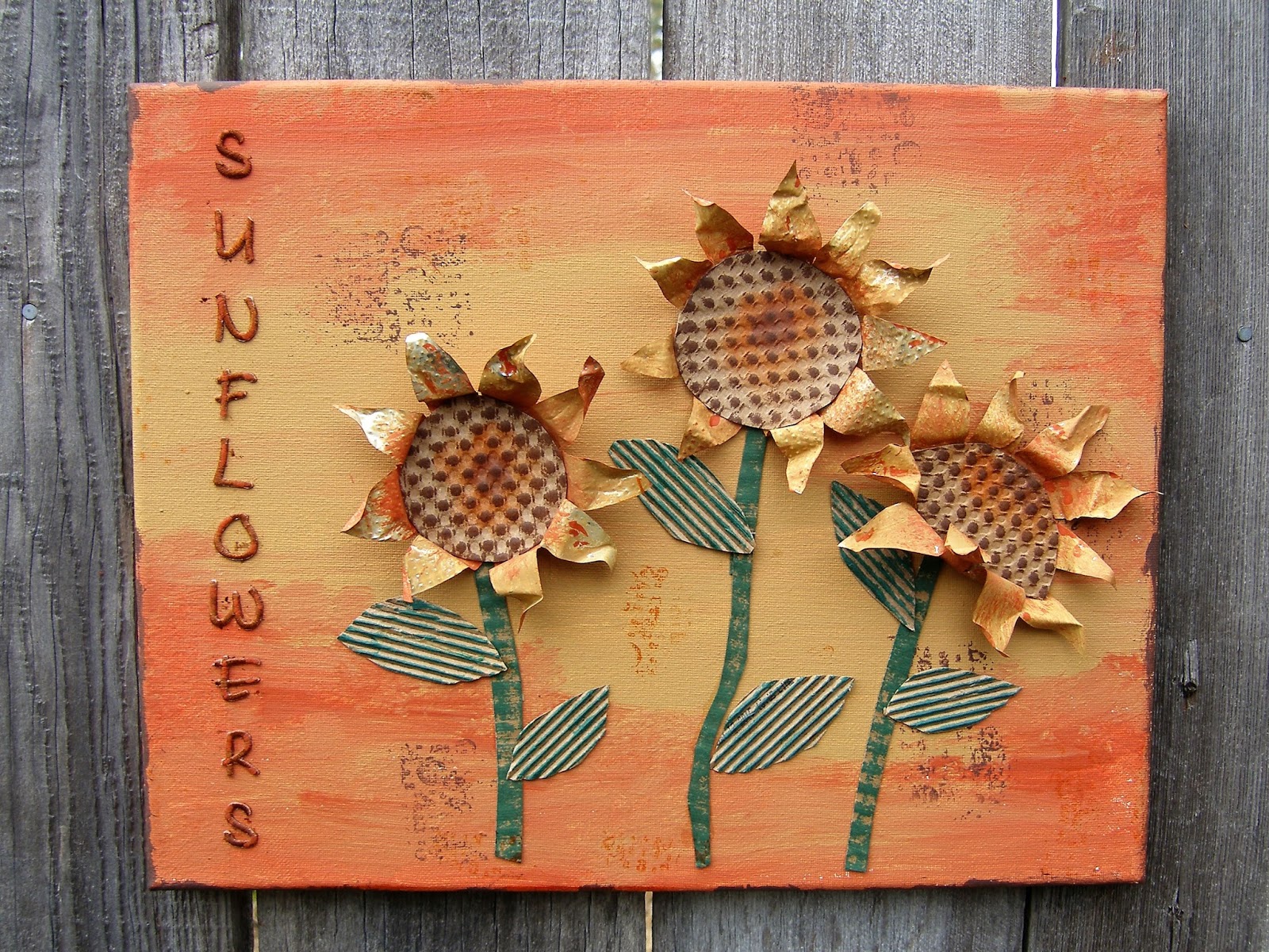 Terry Ricioli Designs Upcycled Mixed Media Wall Art
