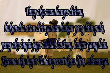 AlyanNur 4ever: kata cinta LDR versi Ali