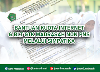  di Simpatika bagi Guru yang berstatus non PNS  Cara Pengajuan BLT Guru Madrasah (S42) di Simpatika