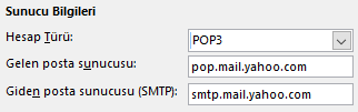 Yahoo Mail POP ve IMAP Ayarları Nasıl Yapılır