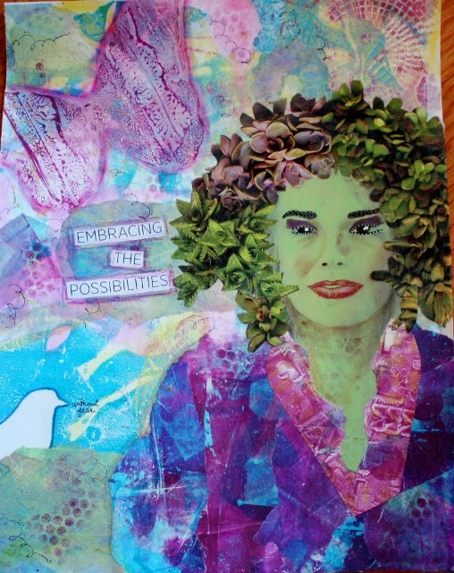 Too Wild Quilters Overpainting a Photo