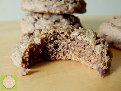 whole wheat chocolate peanut butter cookies (sweetandsavoryfood.com)