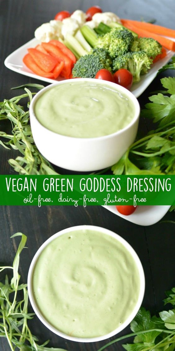 VEGAN GREEN GODDESS DRESSING The Best Recipes