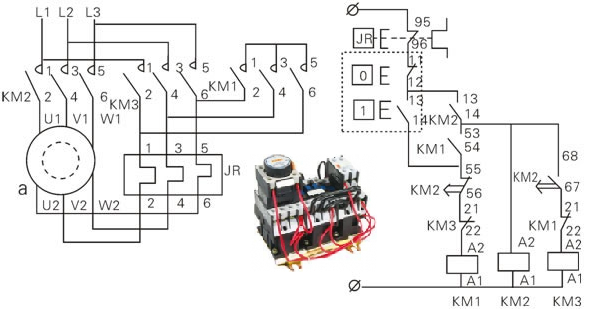 Star-Delta Starter (Main & Control Circuit) - Electrical Blog