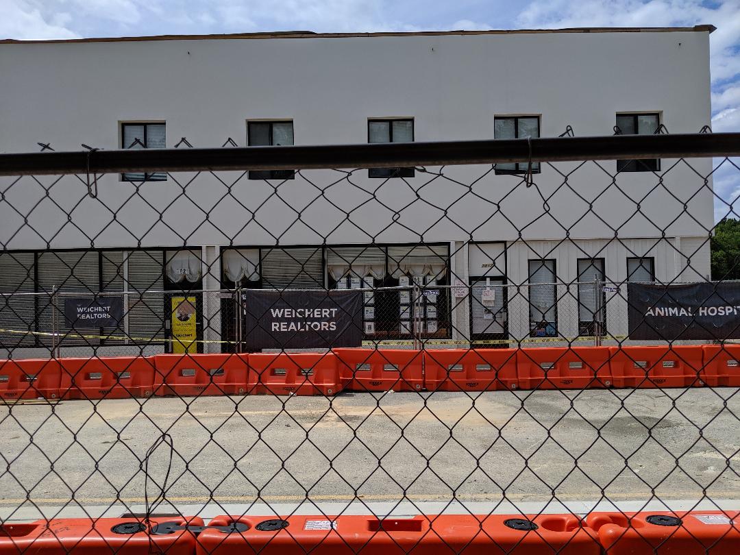 Robert Dyer Bethesda Row Cabin John Shopping Center construction
