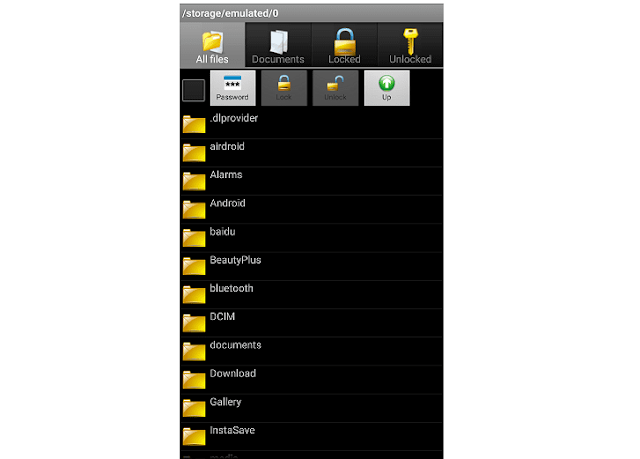 Новая папка на андроид. File Locker Android 4pda.