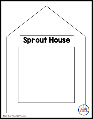 Free sprout house for planting seeds to watch them grow.  
