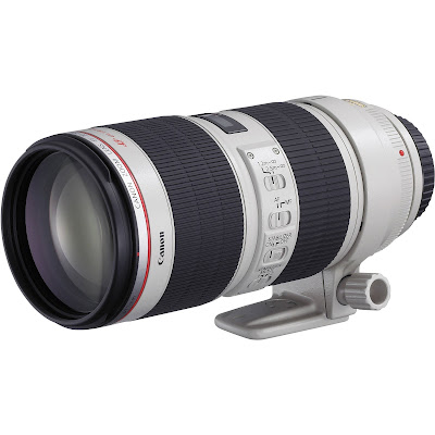 Canon EF 200mm f-2L f2L IS USM Lens White