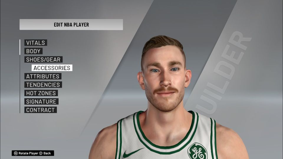 Gordon Hayward Face, Hair and Body Model By Five [FOR 2K20]