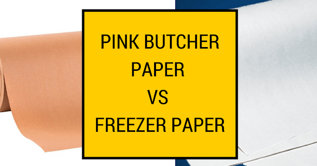 Pink Butcher Paper Vs Freezer Paper