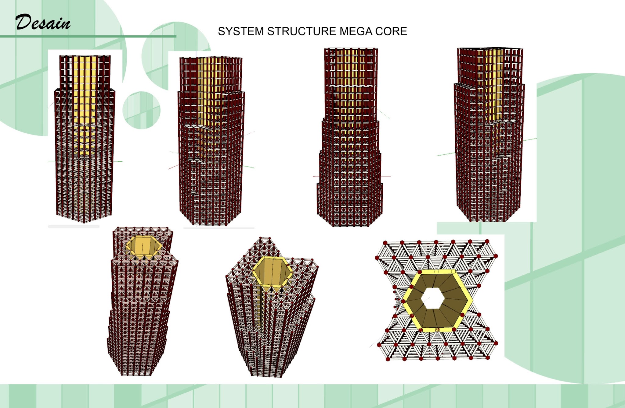 DUNIA DESAIN STRUKTUR MEGA CORE