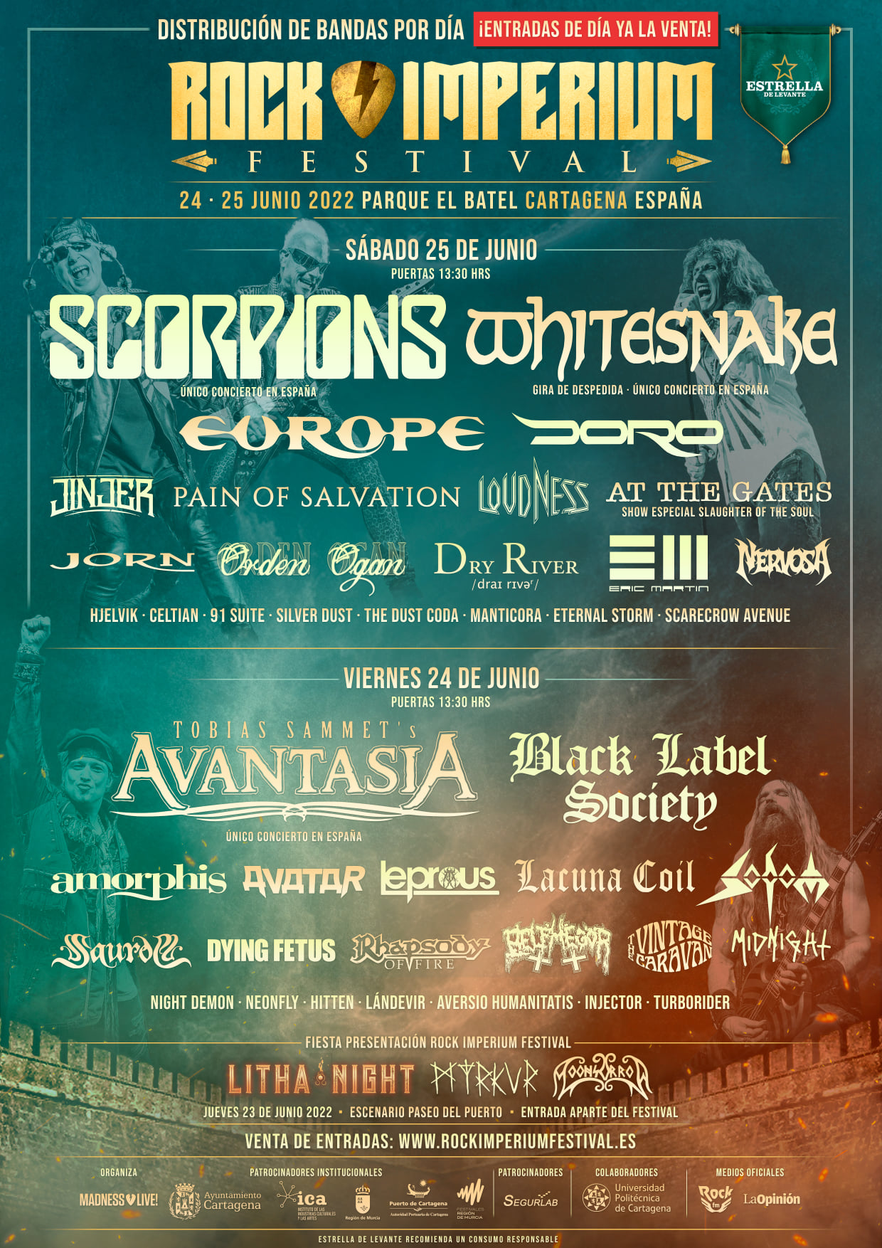 Rock Imperium Festival  24 y 25 de junio de 2022 en Cartagena (España)  - Página 2 243303807_160108002985637_996728147363203815_n
