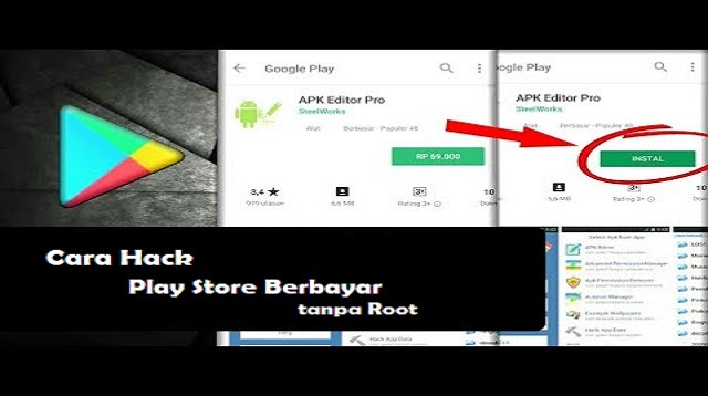 Aplikasi berbayar jadi gratis tanpa root