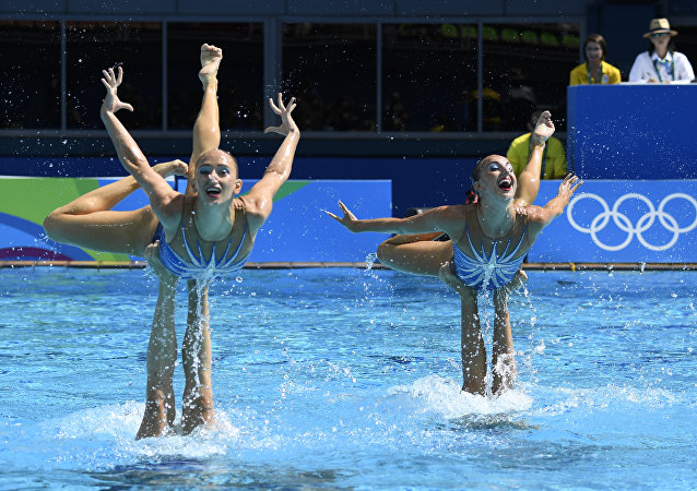 Олимпиада rio2016 синхронное плавание Россия
