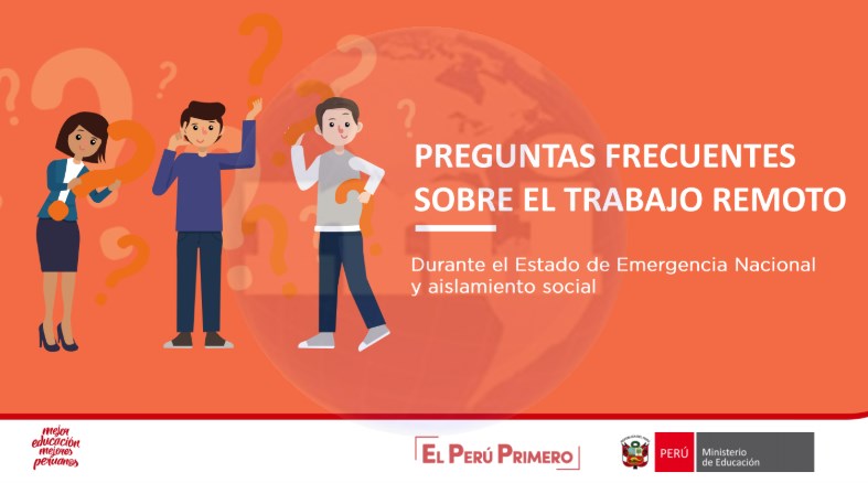 Preguntas frecuentes sobre el trabajo remoto docente