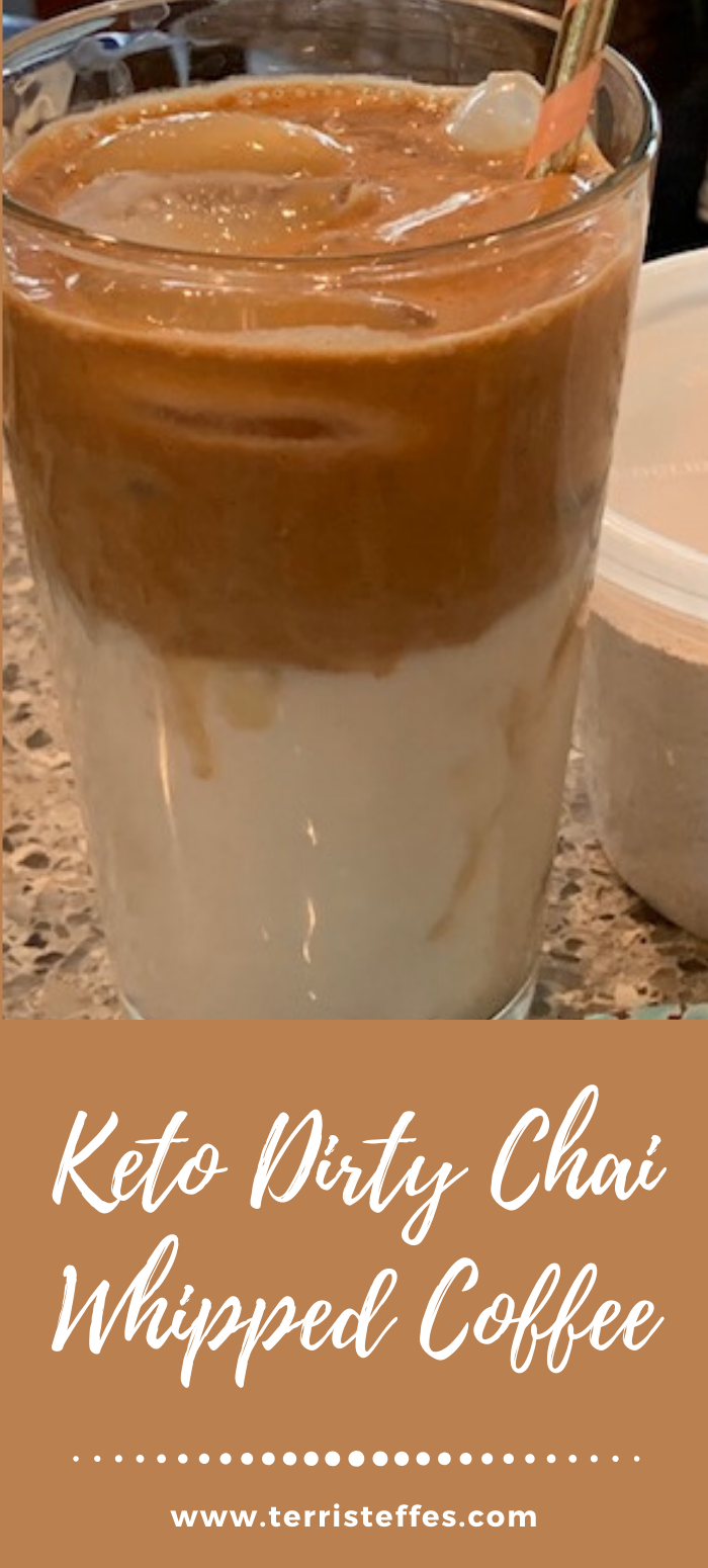 Keto Whipped Dirty Chai Tea Our Good Life