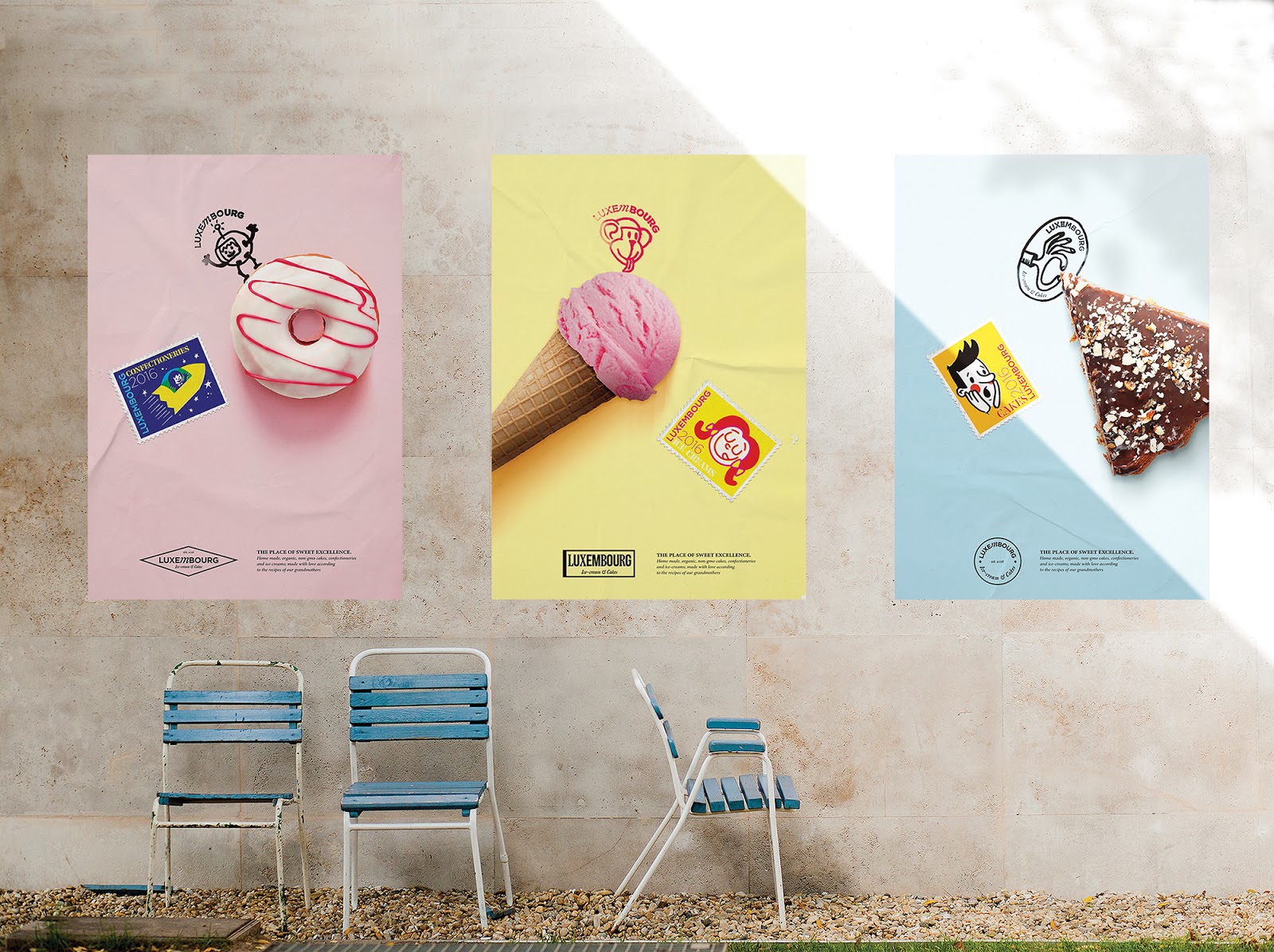 Luxembourg Icecream &amp; Cakes (Student Project) on