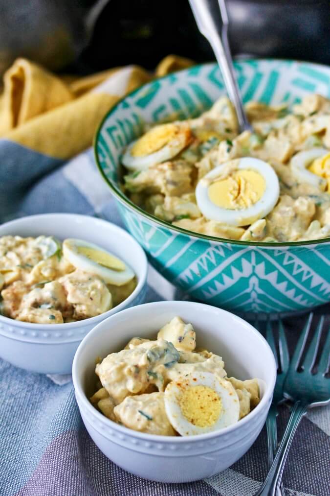 Country Style Potato Salad with Creole Mustard