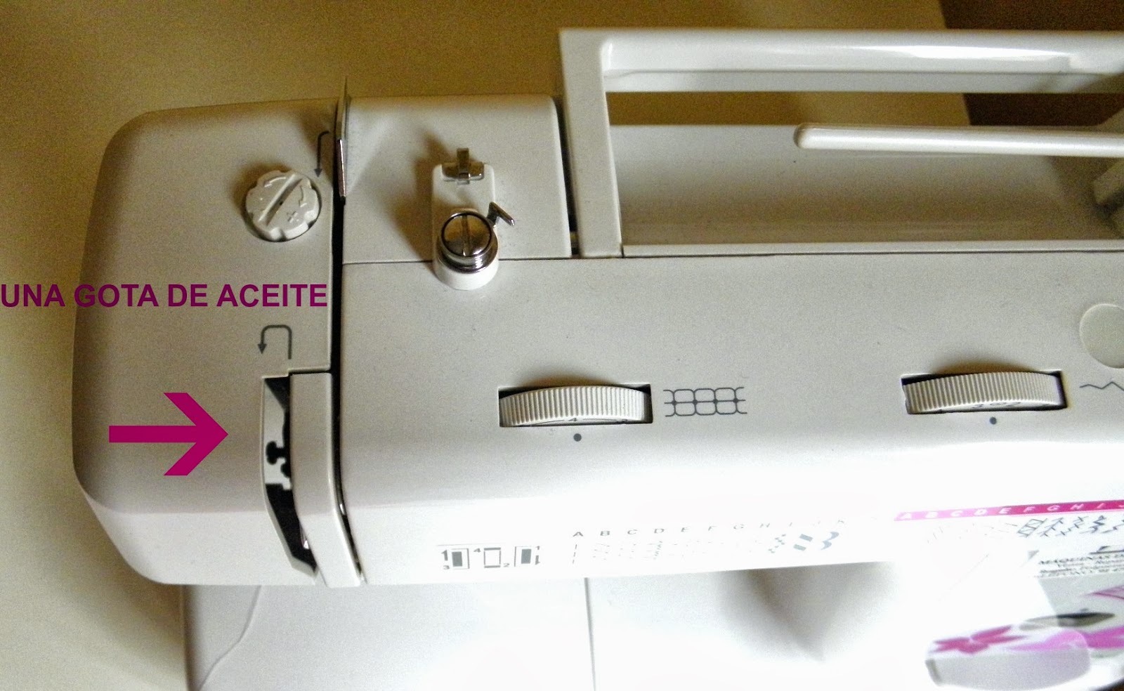 Tutorial para engrasar la máquina de coser