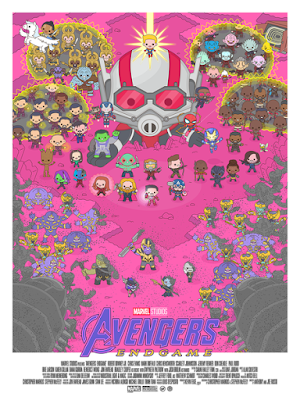 Avengers: Endgame Snapped Variant Giclee Print by 100% Soft x Grey Matter Art