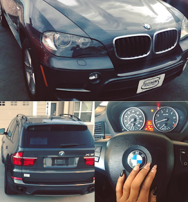 4 Photos: Actress Juliet Mgborukwe gets brand new BMW as a birthday/Easter present from her hubby