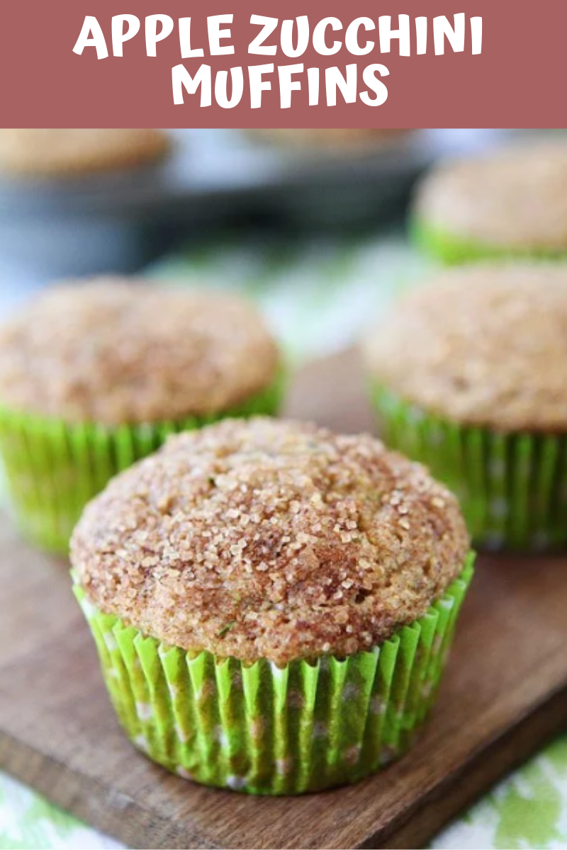 Apple Zucchini Muffins