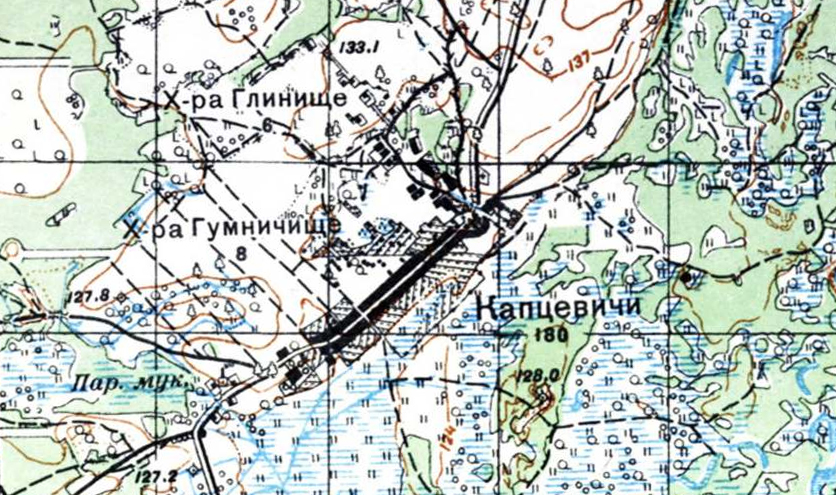 Карта мозырского района с деревнями и дорогами