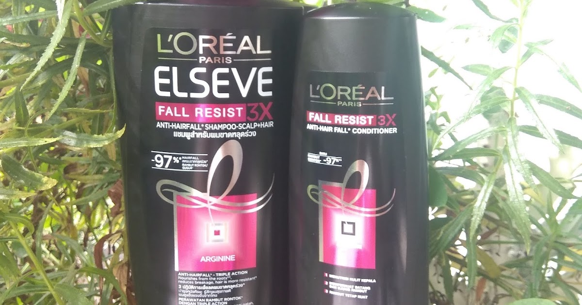 Review L'Oreal Paris Elseve Anti Hairfall Shampoo & Conditioner, Untuk