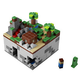 Minecraft The First Night Micro World Set