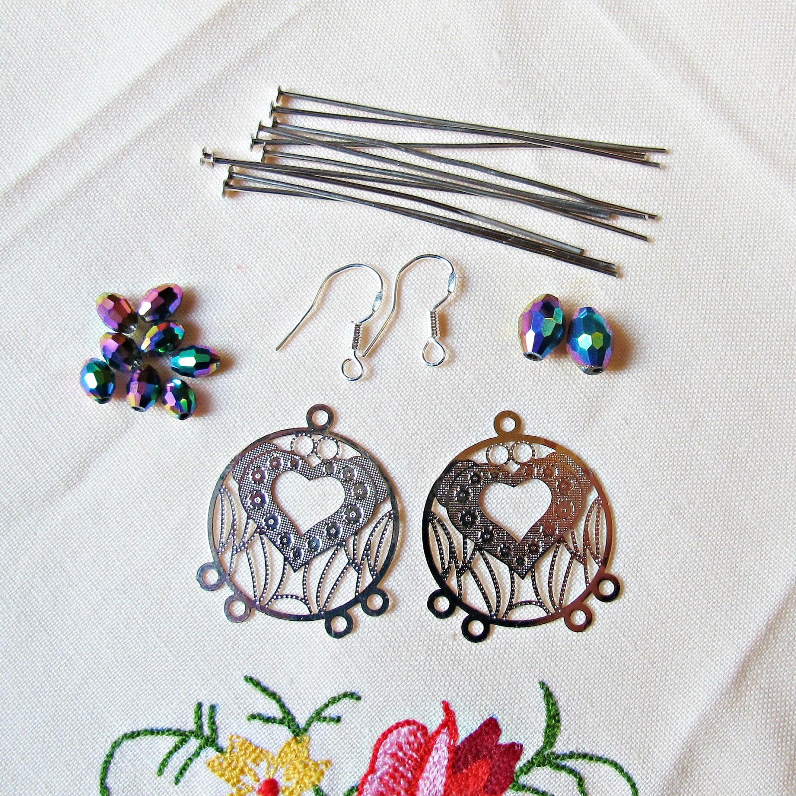 Two Cheeky Monkeys DIY Chandelier Earrings