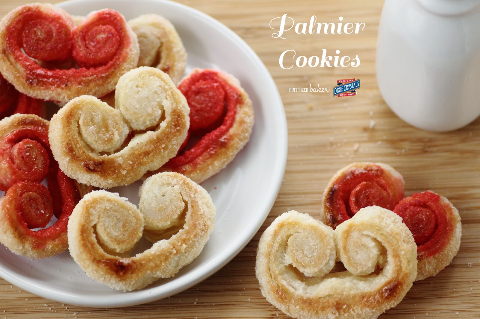 Homemade Palmier Cookies have only two ingredients and are ready in under 20 minutes!