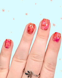 sharpie simple nail sweetpeas nails 25sweetpeas