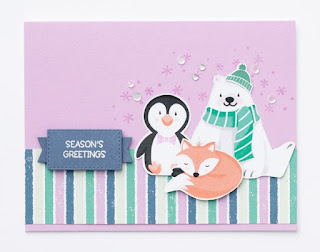 Stampin' Up! Penguin Playmate Card Ideas ~ Sale-a-Bration 2021 #stampinup